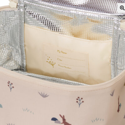 Lunch bag isotherme lapin beige