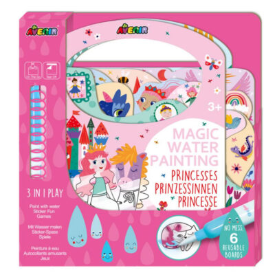 Coloriage magique à l'eau - princesse 1