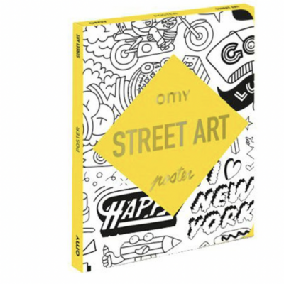 Poster à colorier Omy – Street Art